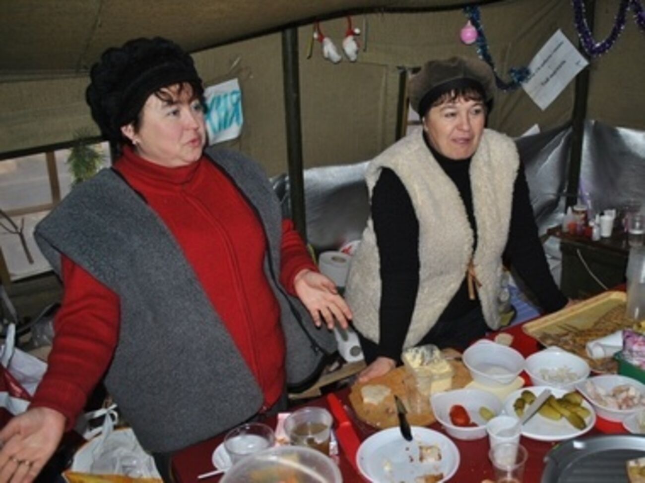 Салат приготовили волонтеры