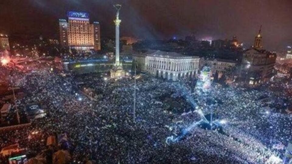 Майдан в новогоднюю ночь
