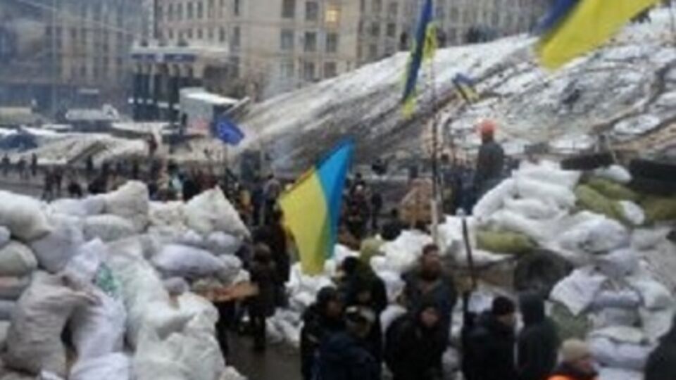 Баррикады на Майдане Незалежности