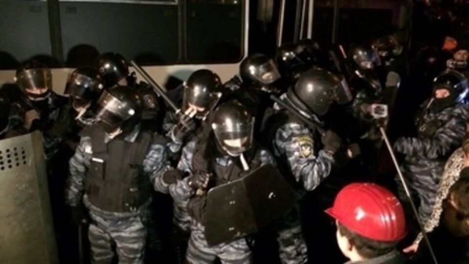 Стычка возле Святошинского РОВД 11 января