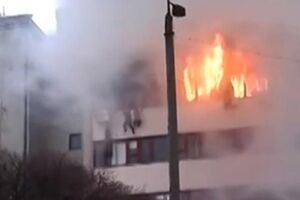 В пожаре погибли восемь человек