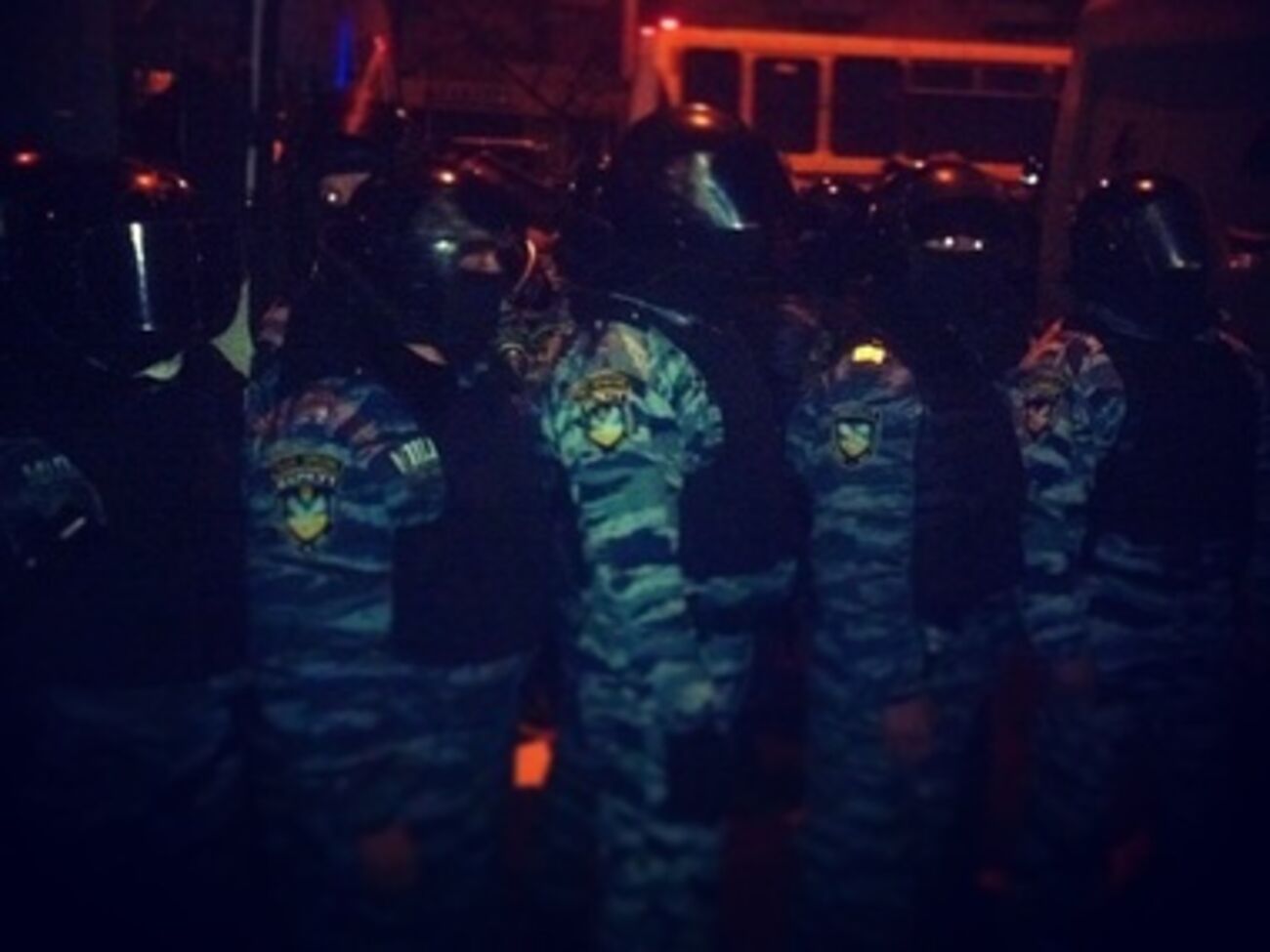 "Беркут" возле Святошинского РУВД