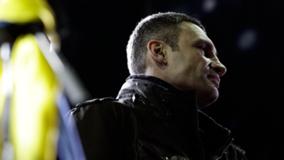 Виталий Кличко на Евромайдане