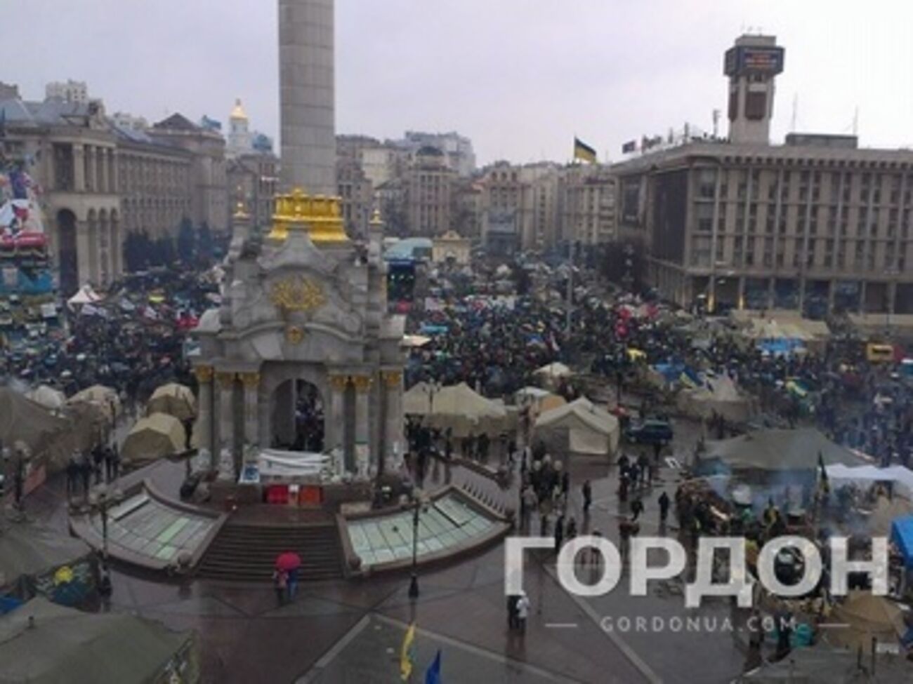 Крещатик почти свободен