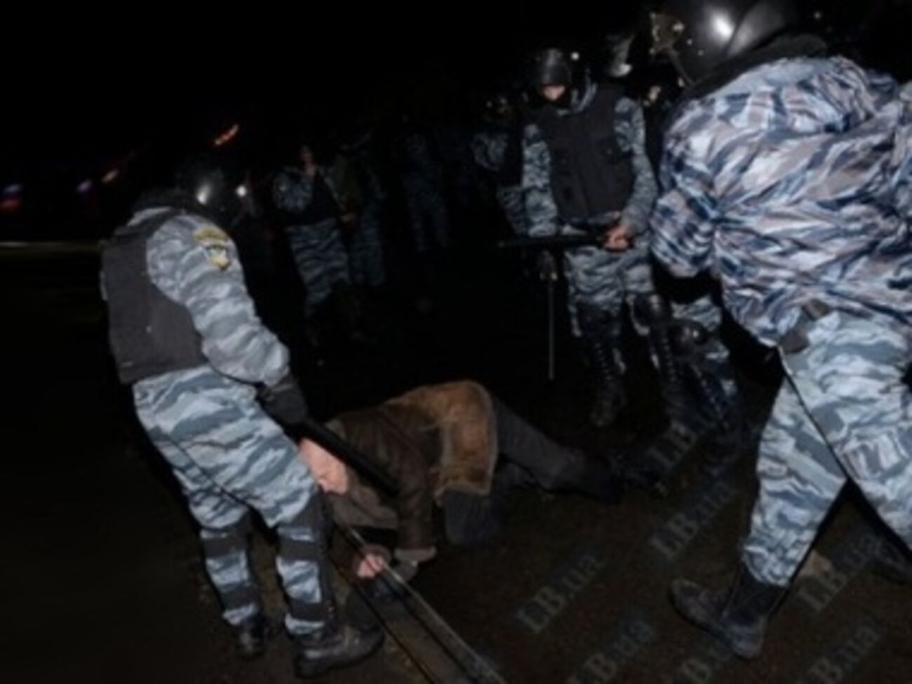 Столкновение возле Киево-Святошинского райсуда