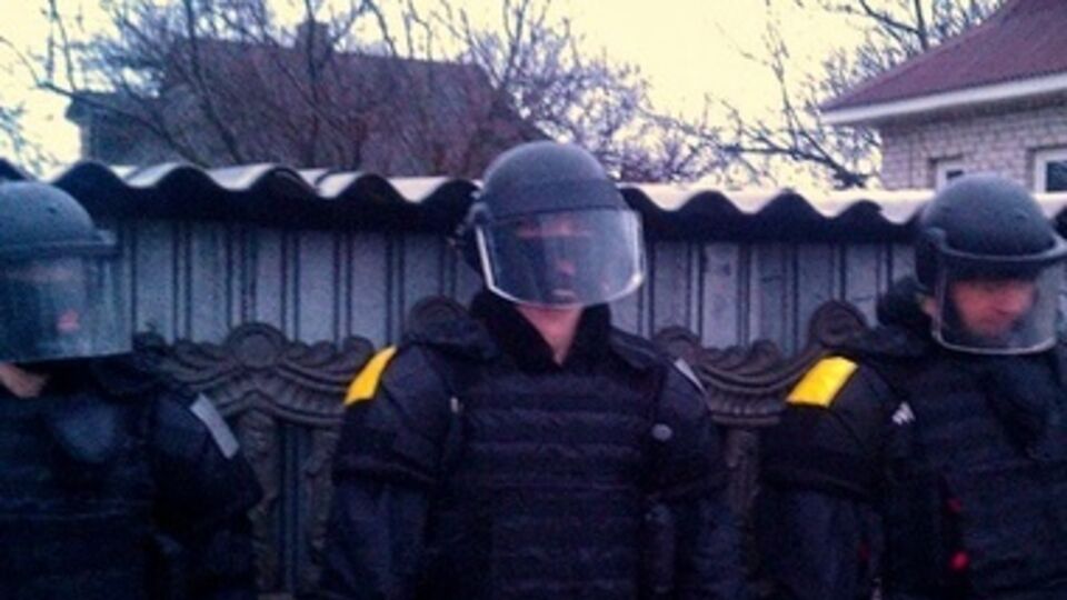 Бойцы элитного отряда