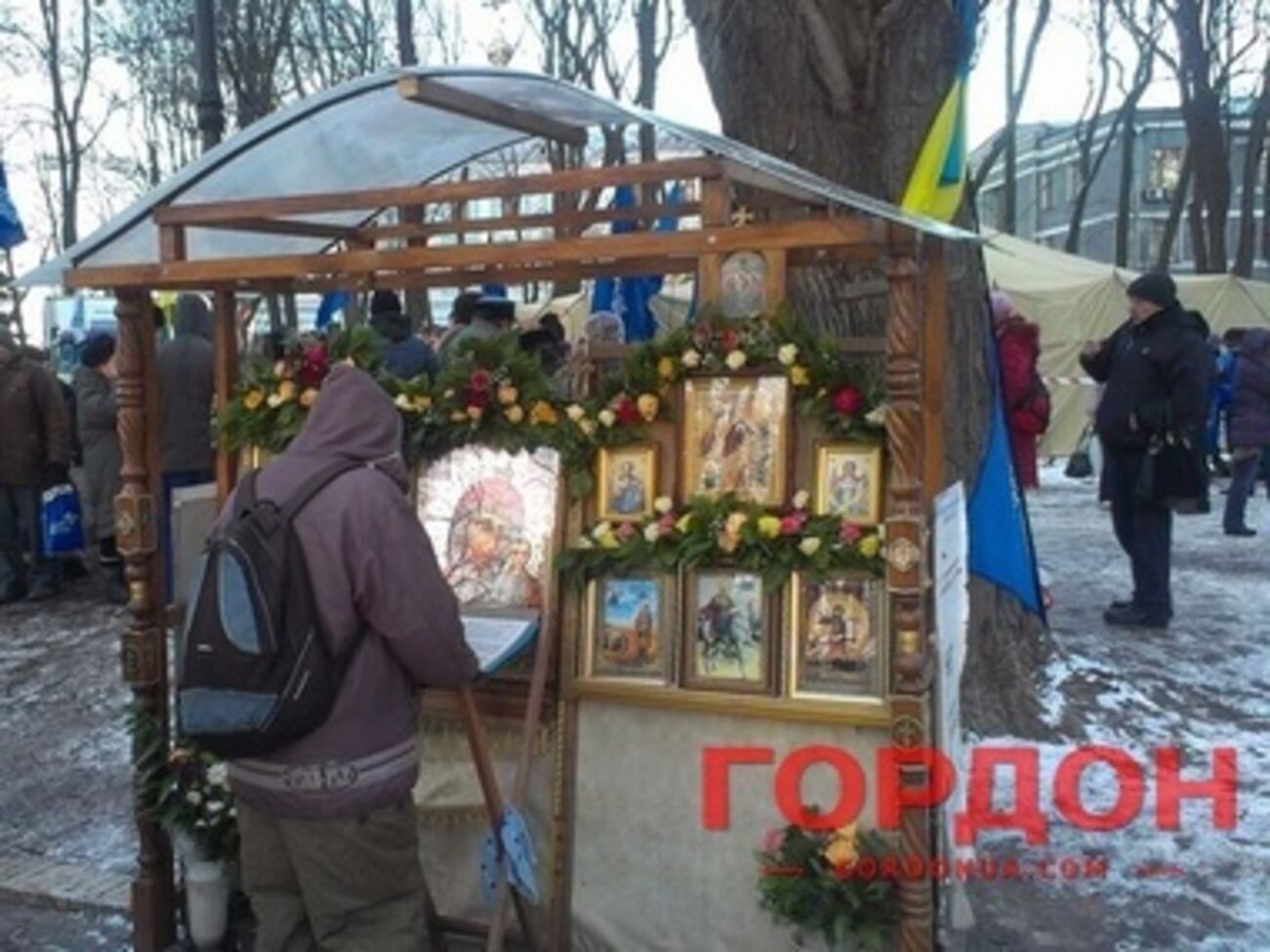 В Мариинском парке открылась небольшая часовня