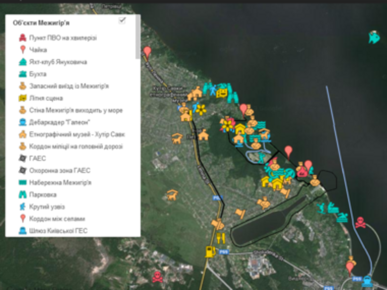 Путеводитель по "Межигорью"