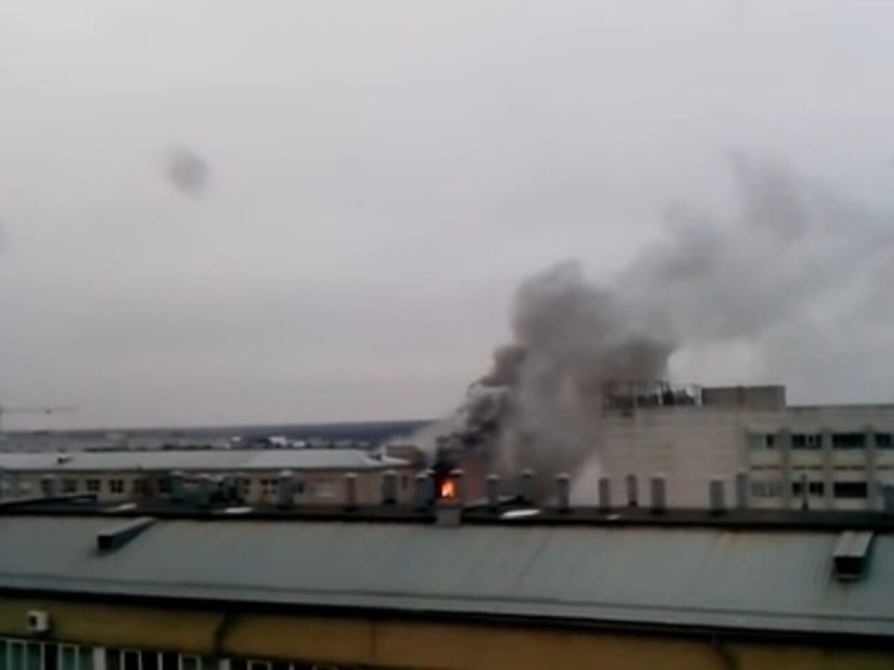 Пожар произошел 8 января