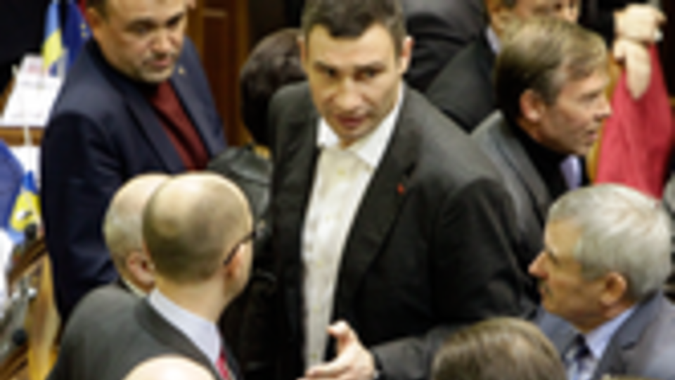 Кличко: Оппозиция инициирует отставку президента, если он подпишет сегодняшние законы