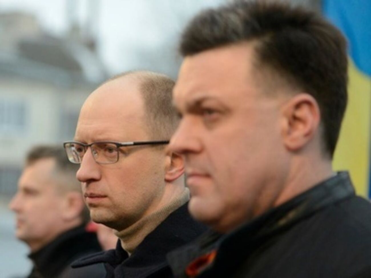 Арсений Яценюк и Олег Тягнибок