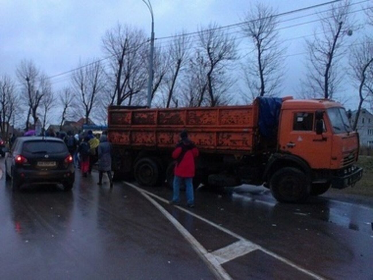 Поворот к "Межигорью"