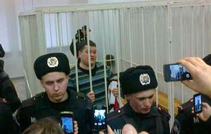 Виктор Смалий в зале суда