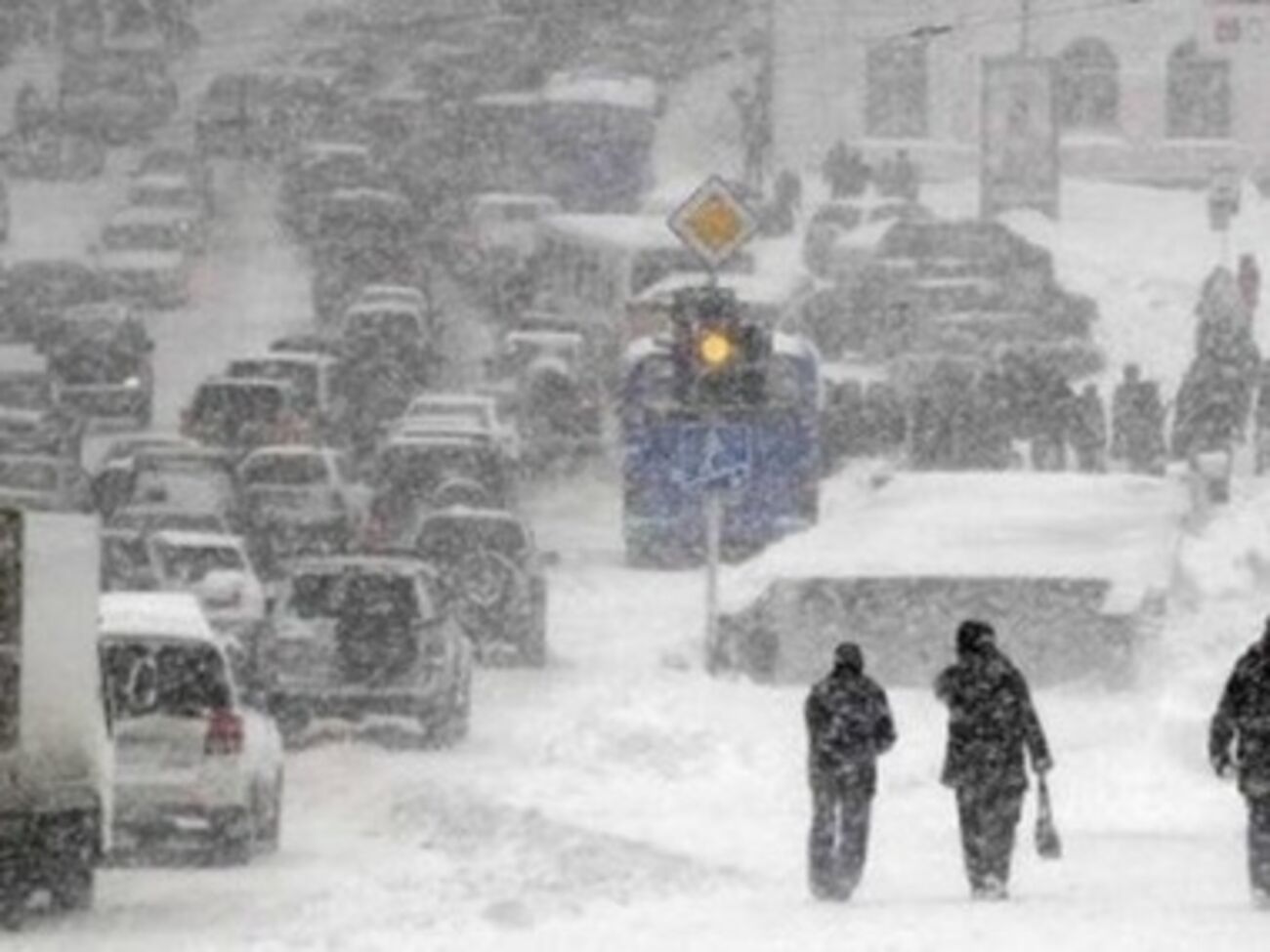 Метели накроют Правобережье