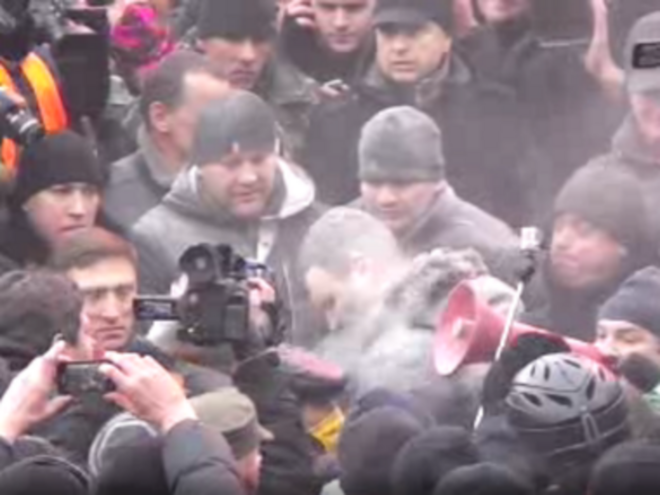 Виталий Кличко после нападения