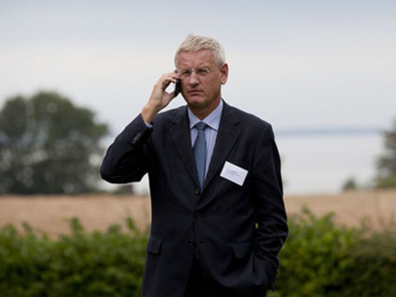 Министр иностранных дел Швеции Карл Бильдт