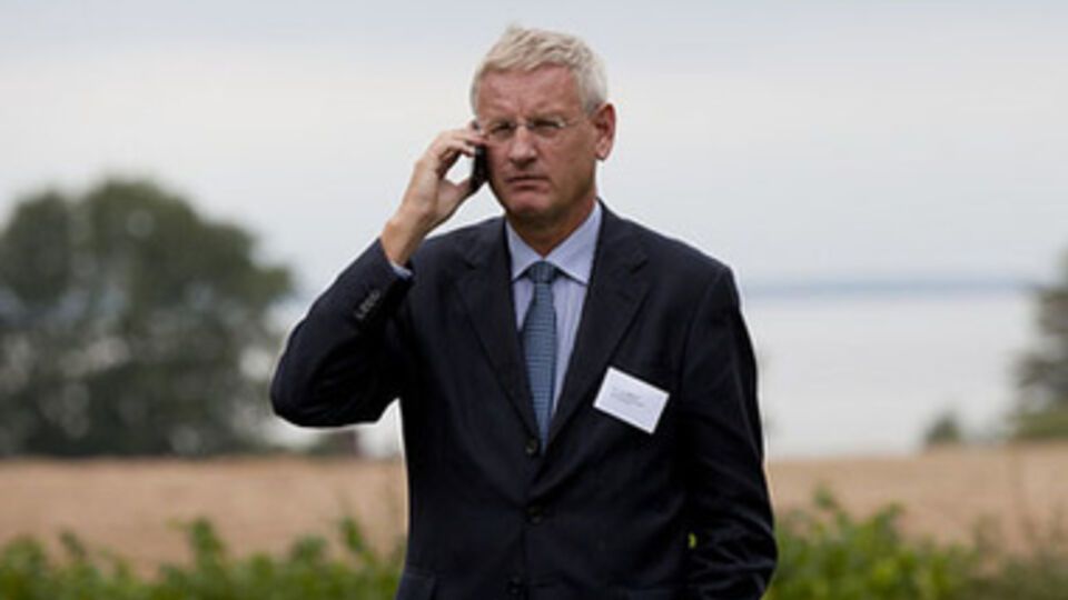 Министр иностранных дел Швеции Карл Бильдт