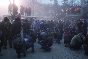 Милиция применила спецсредства