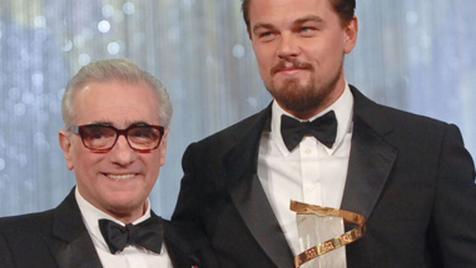 Мартин Скоросезе и Леонардо ди Каприо