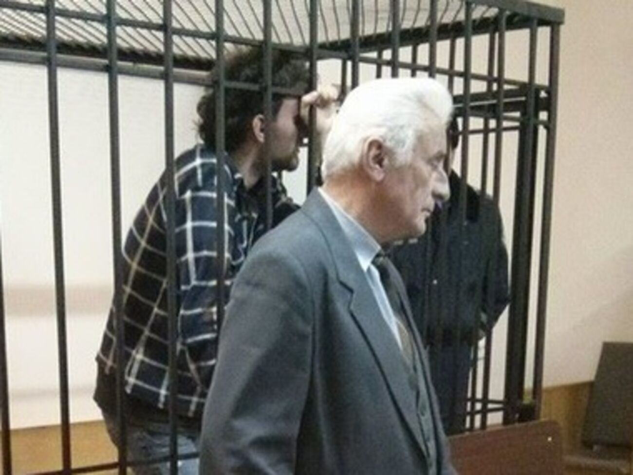 Один из евромайдановцев Ярослав Притуленко в зале суда