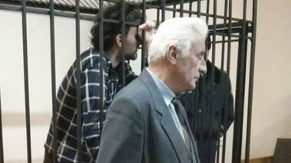 Один из евромайдановцев Ярослав Притуленко в зале суда