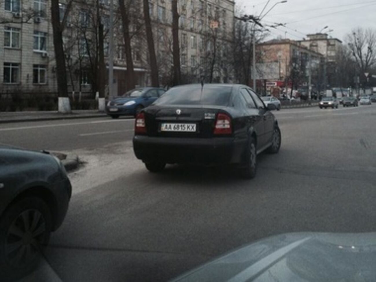 Номер преследователя АА 6815 КХ