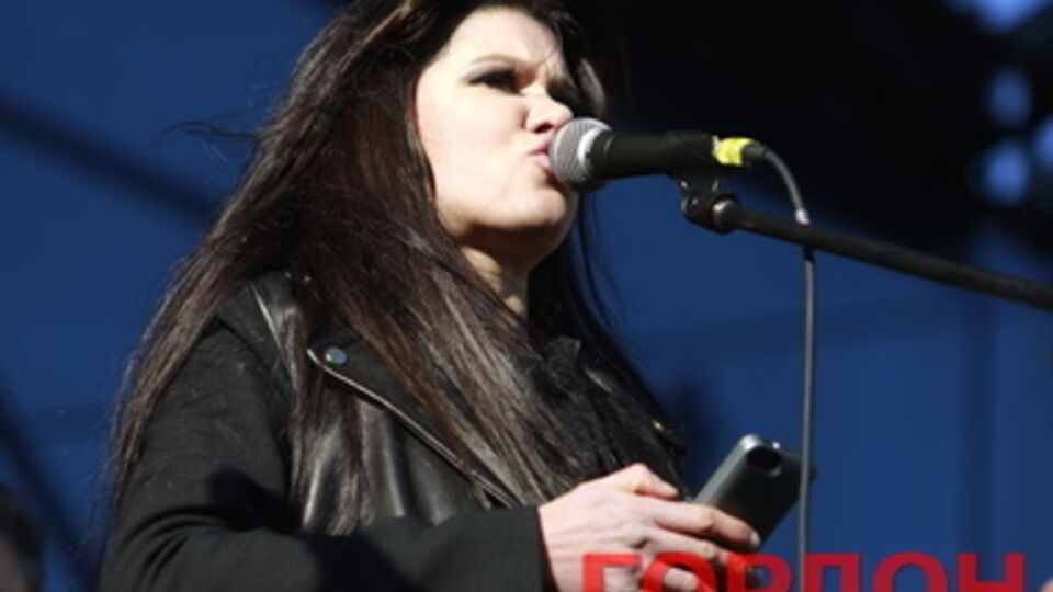 Руслана призвала иностранных политиков к санкциям