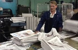 Типография готовится распространить газеты с законами