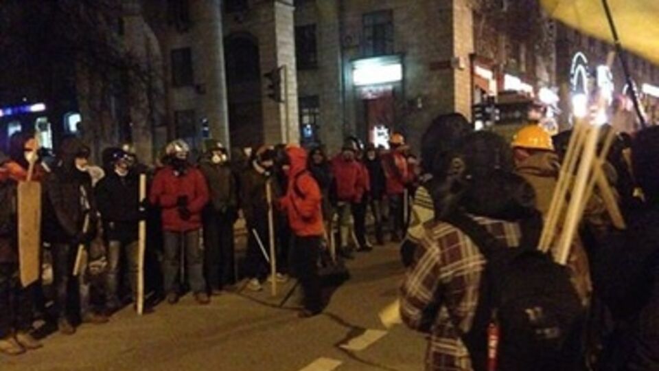 "Титушки" орудуют в центре Киева