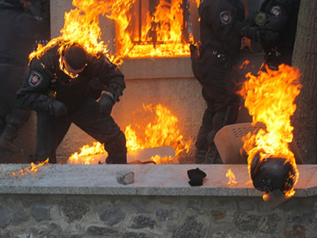 Столкновения на Грушевского