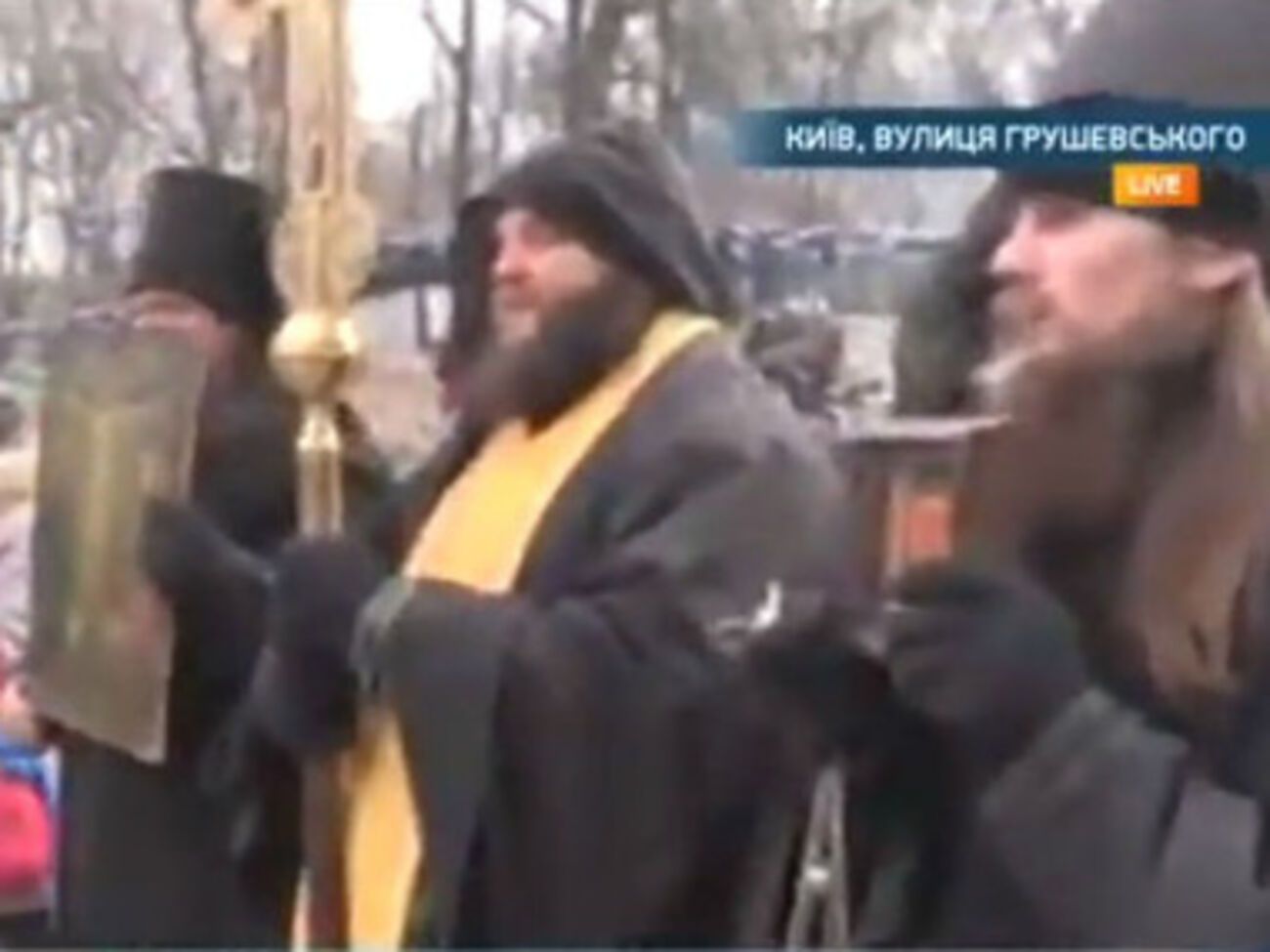 Священники на Грушевского
