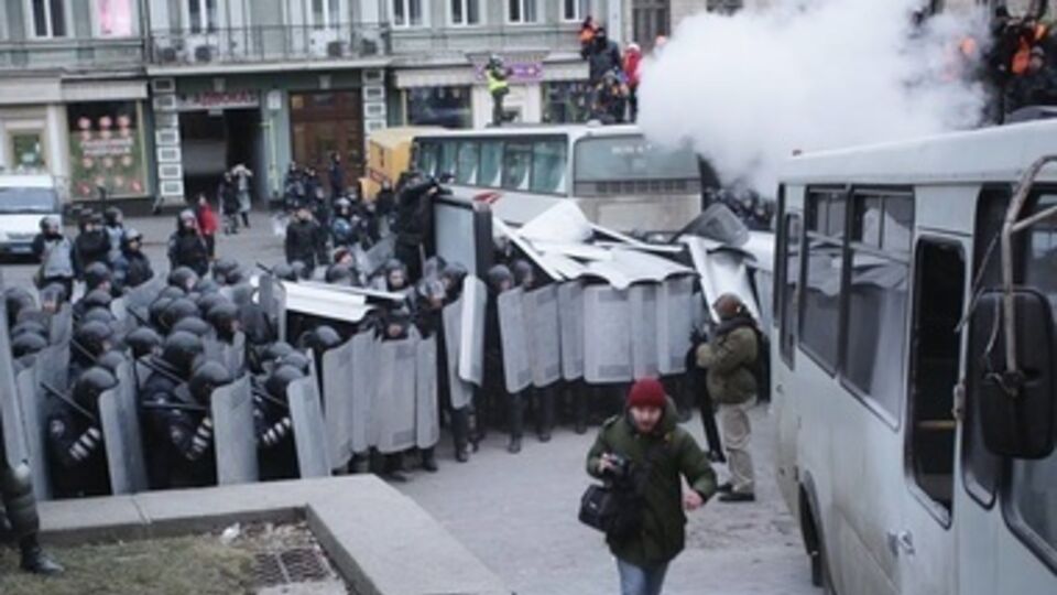 Столкновения на Грушевского