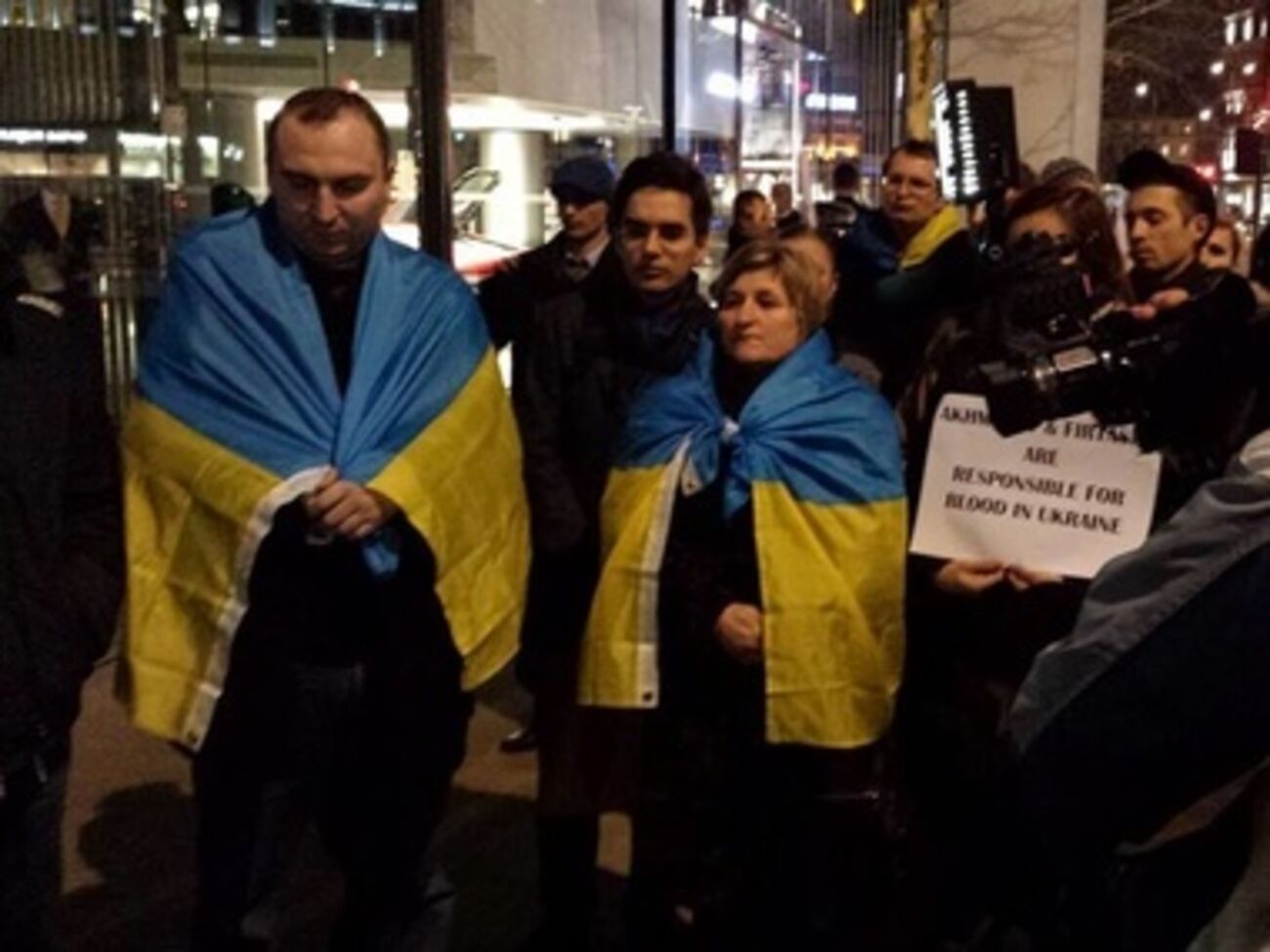 В Лондоне прошел пикет