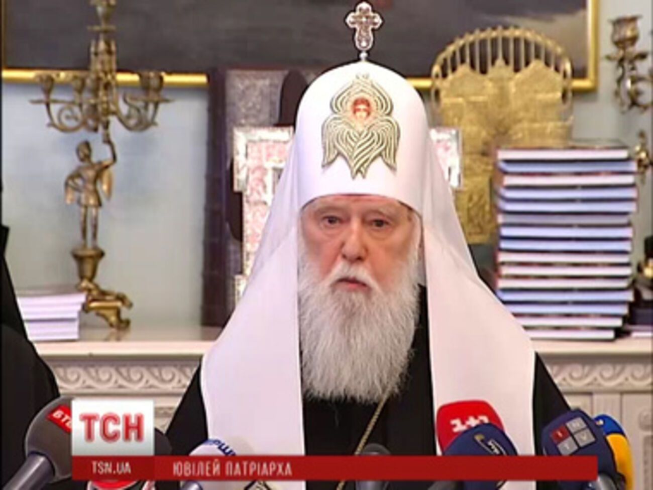 Патриарх Филарет отменил празднование юбилея