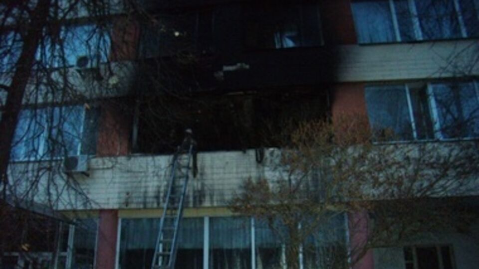 Причиной пожара стал сбой электросети