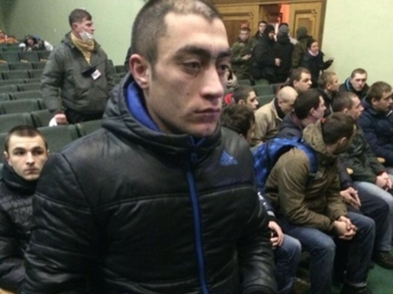 Задержанные титушки