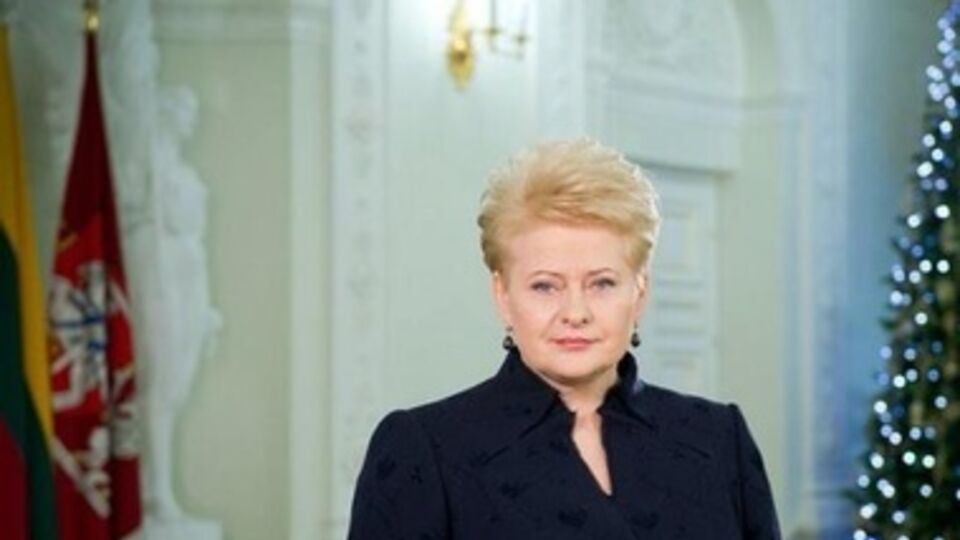 Президент Литвы Даля Грибаускайте