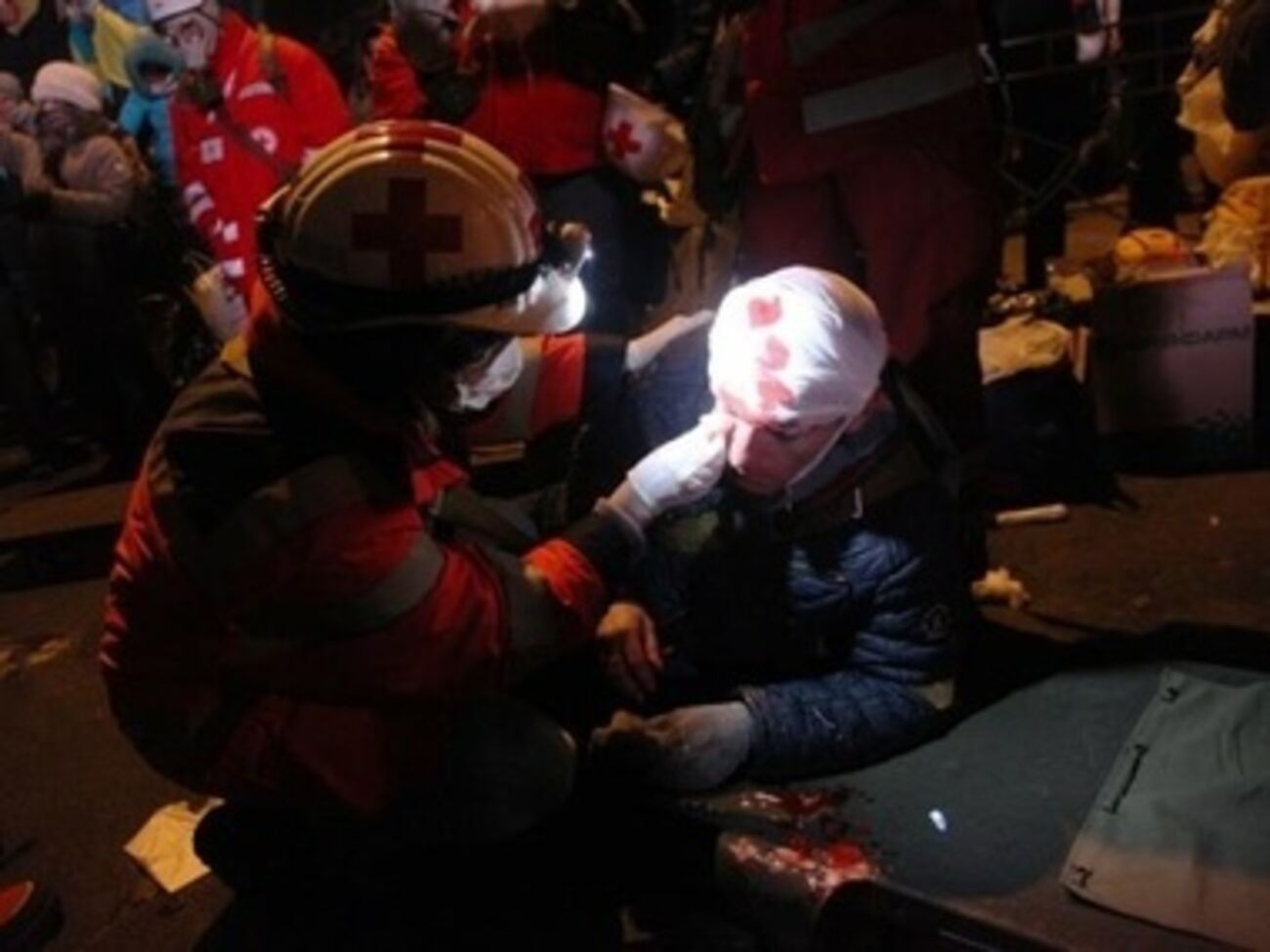 Медицинская служба на Майдане