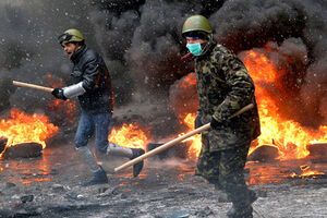 Противостояние на Грушевского. 23 января. Онлайн-репортаж