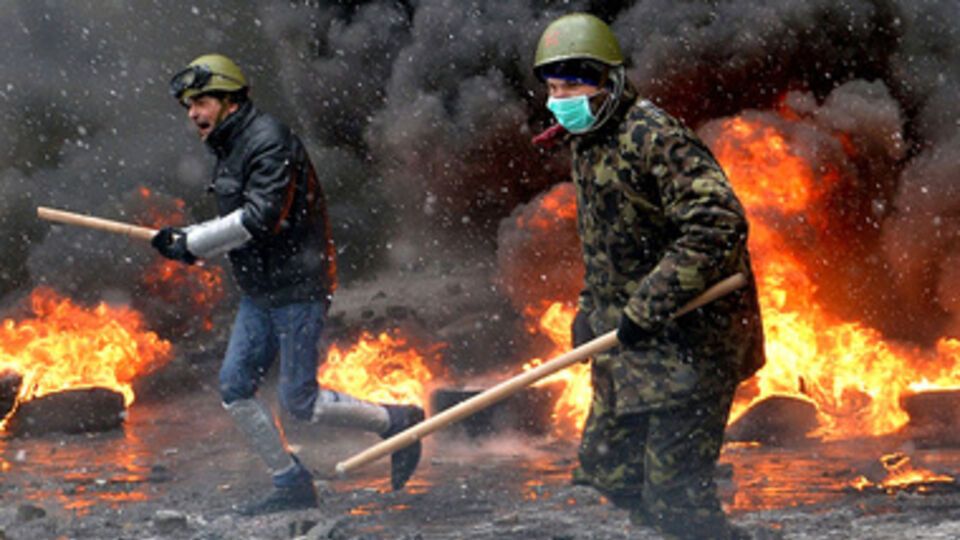 Противостояние на Грушевского. 23 января. Онлайн-репортаж