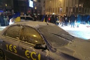 Патруль Автомайдана попался в ловушку на Печерске