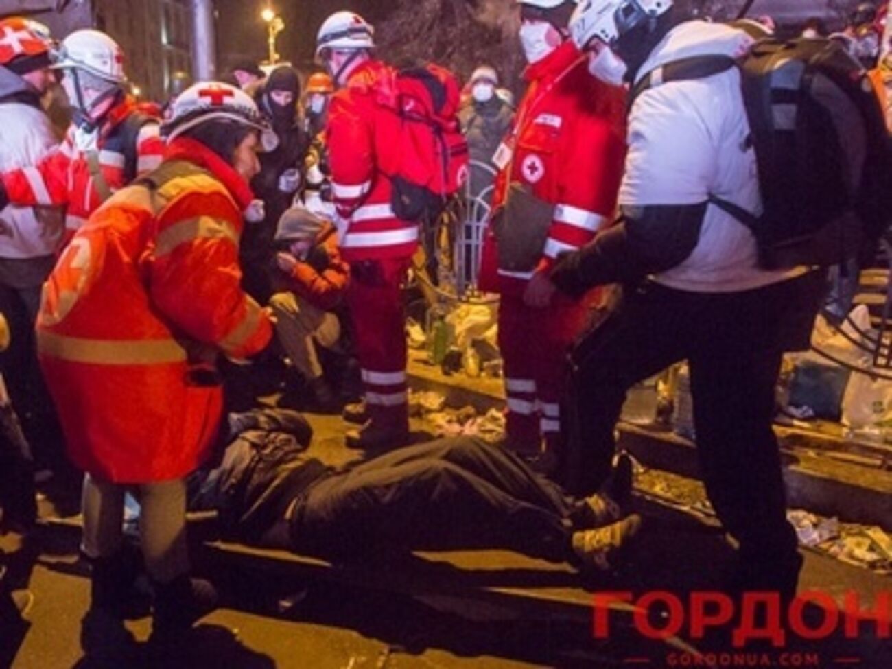 Столкновения на Грушевского