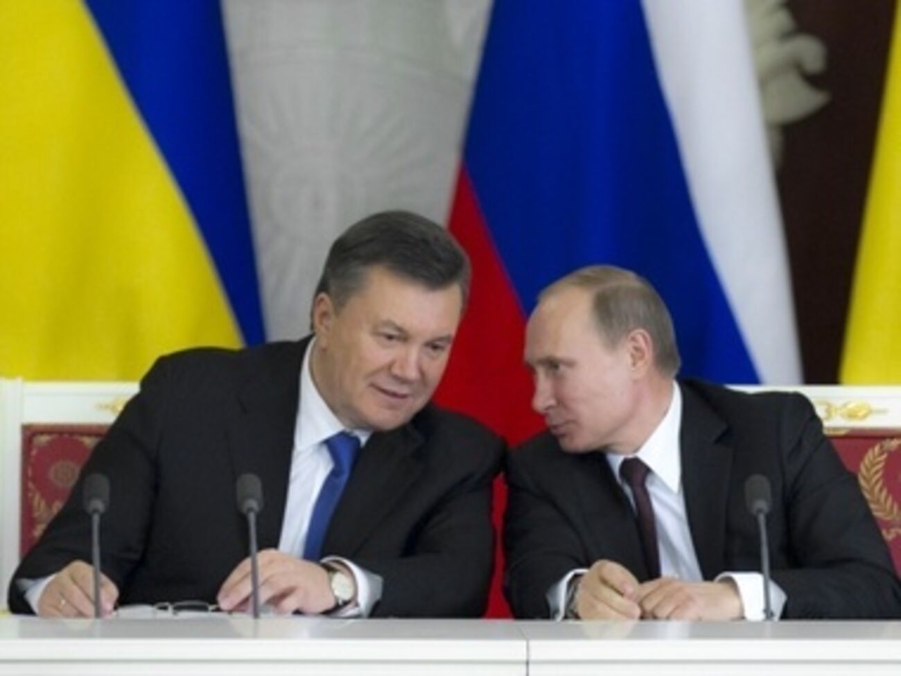 Встреча Путина и Януковича в Москве