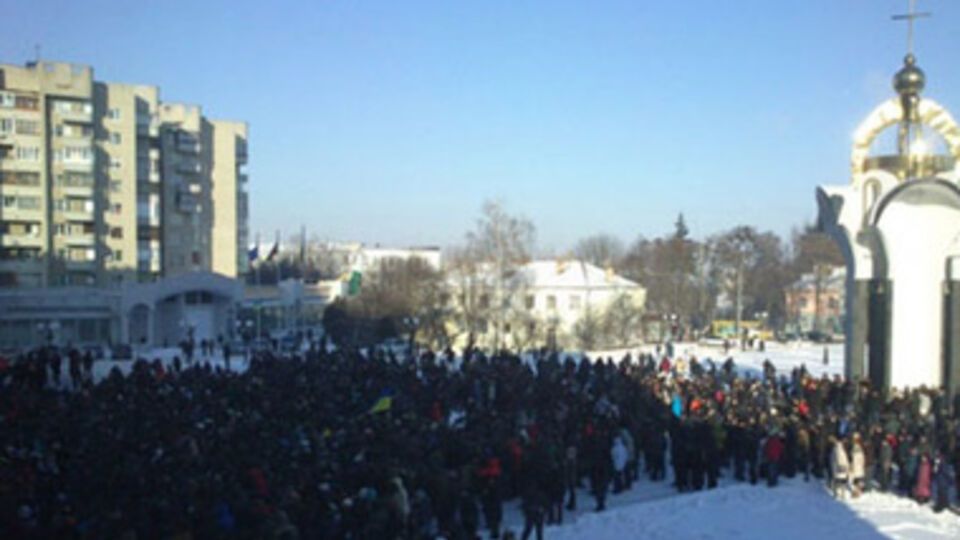 Луцк протестует