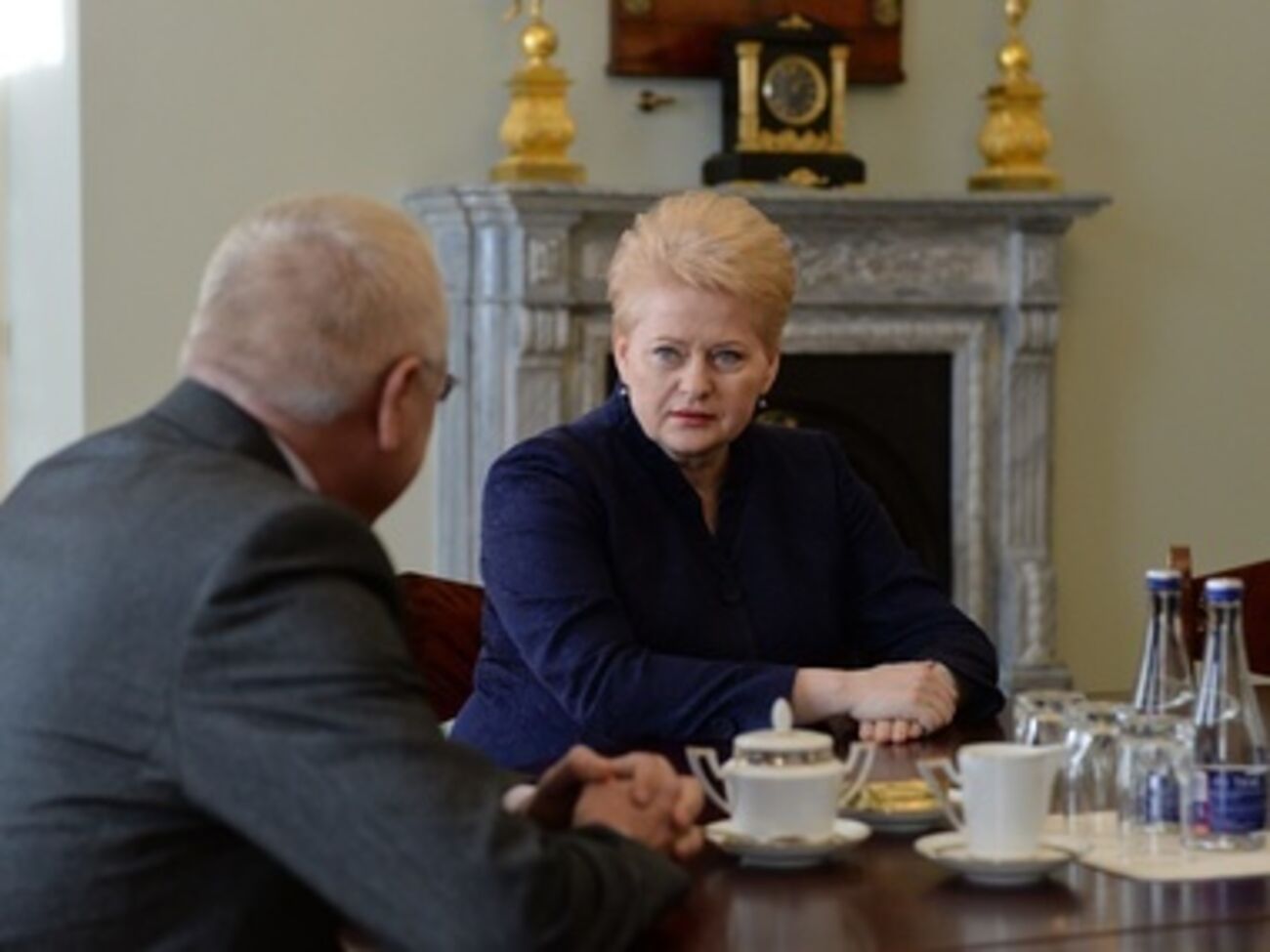 Президент встретилась с послом Украины