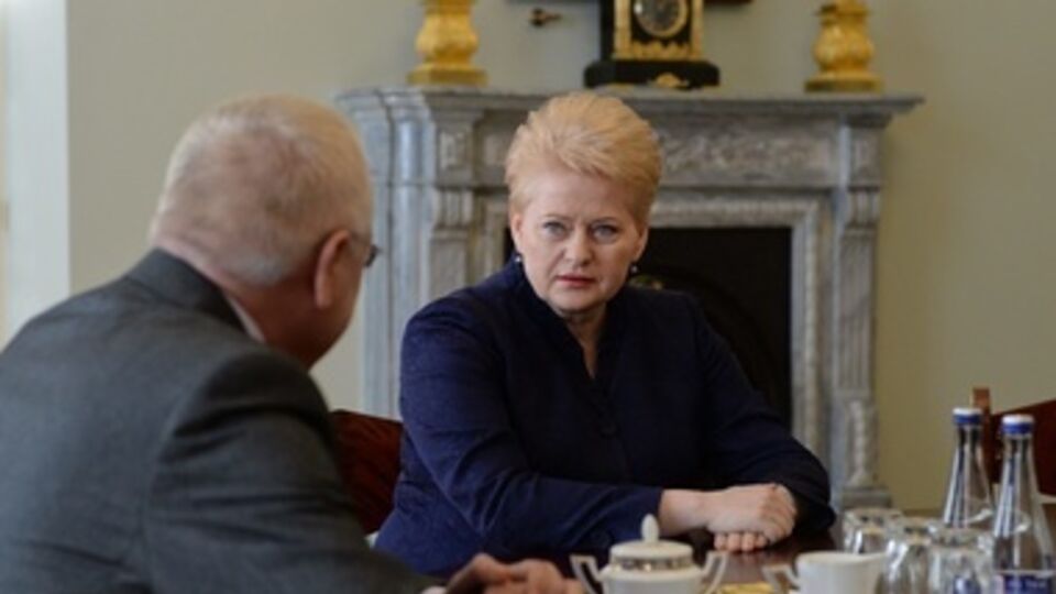 Президент встретилась с послом Украины