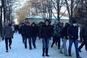 Футбольные фанаты