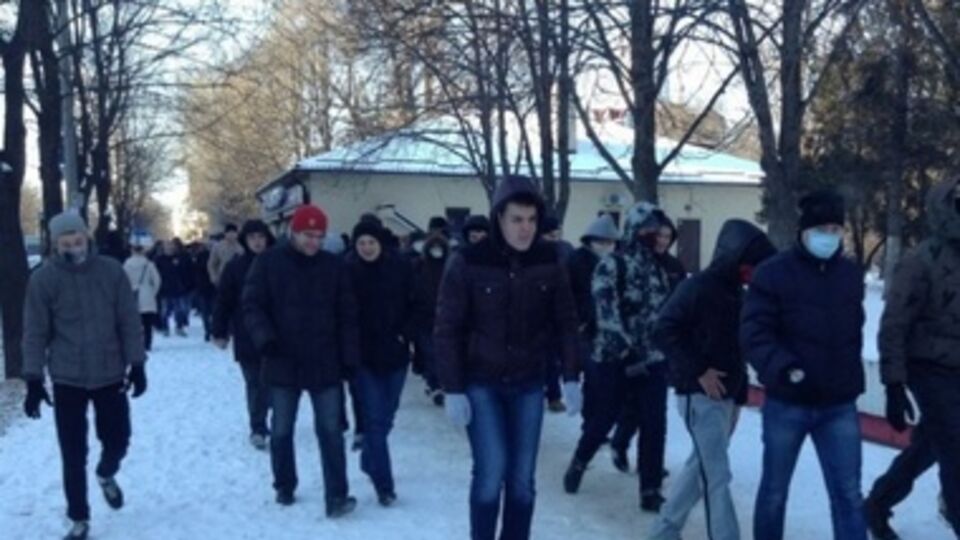 Футбольные фанаты