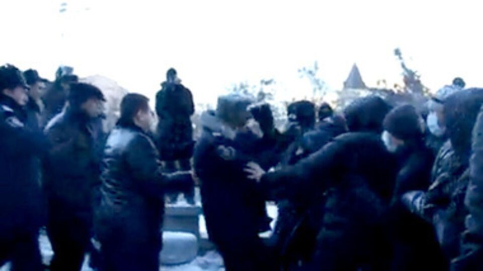 Протесты в Днепропетровске