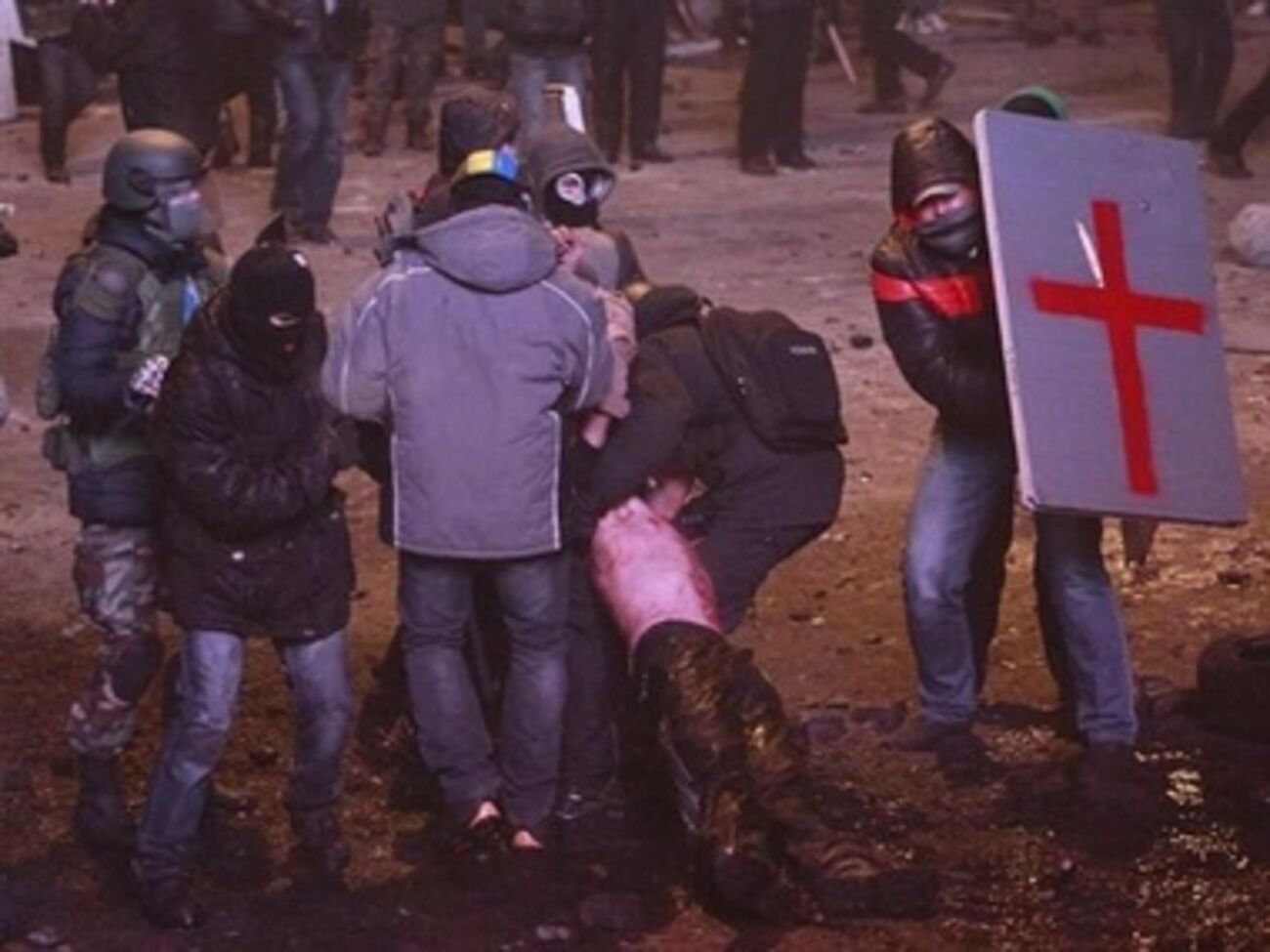 Столкновения на Грушевского